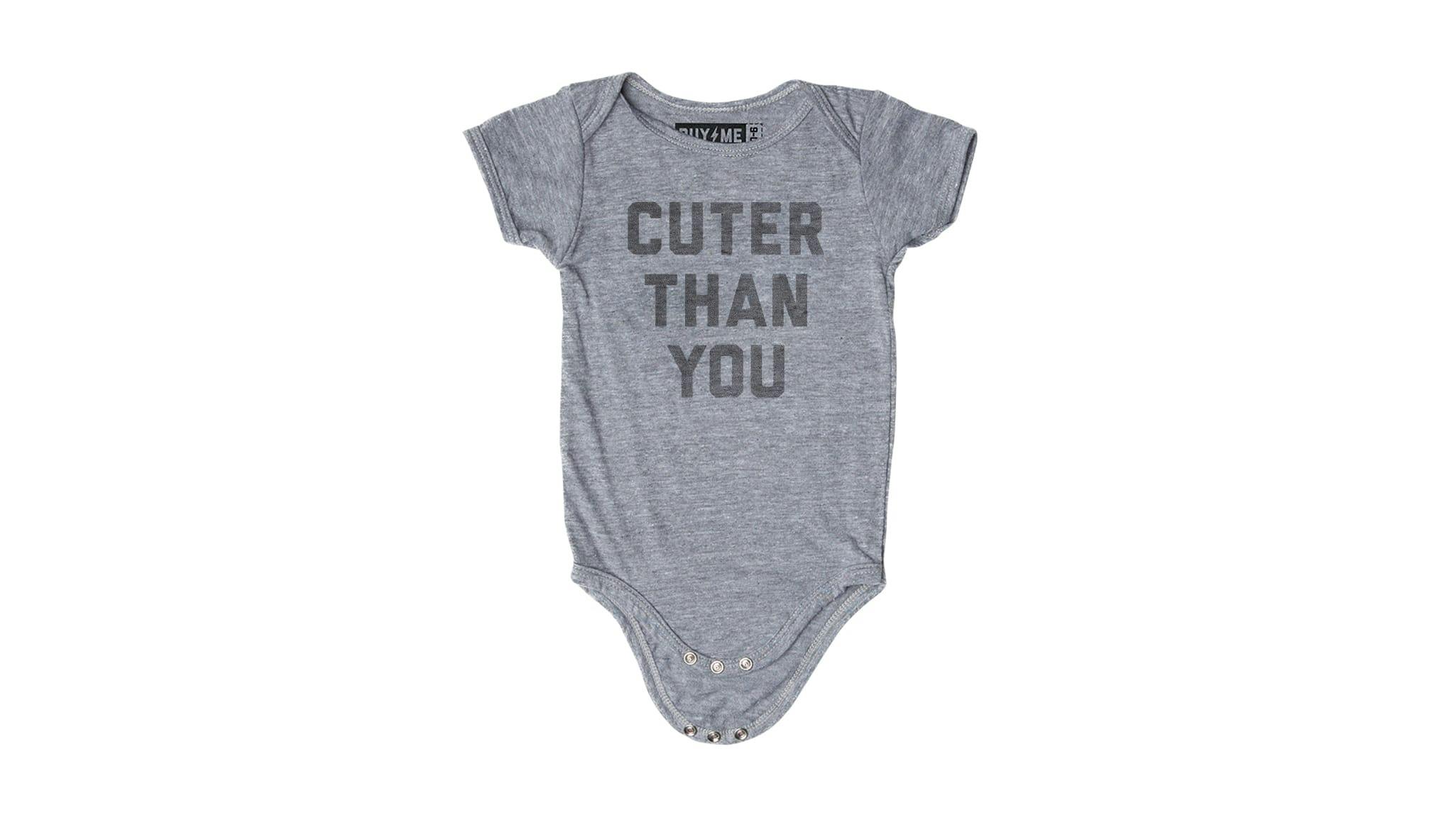 Cuter Than You Onesie